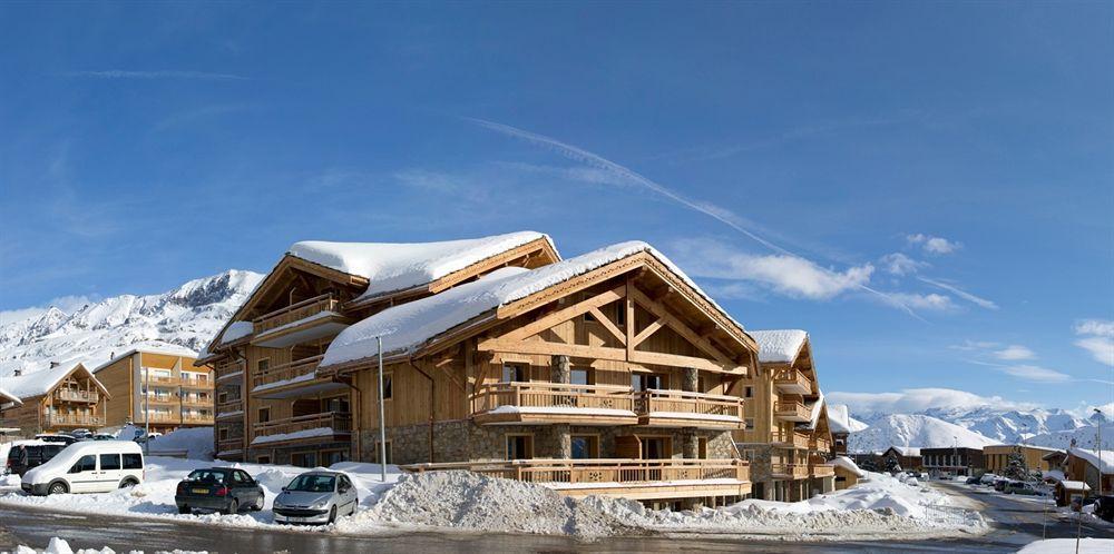 CGH Résidences&Spas Le Cristal de l'Alpe Alpe d'Huez Exterior foto