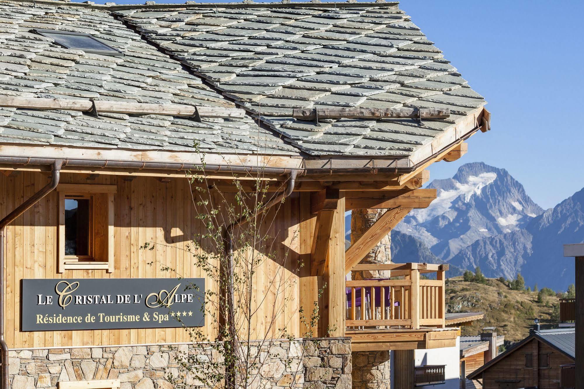 CGH Résidences&Spas Le Cristal de l'Alpe Alpe d'Huez Exterior foto